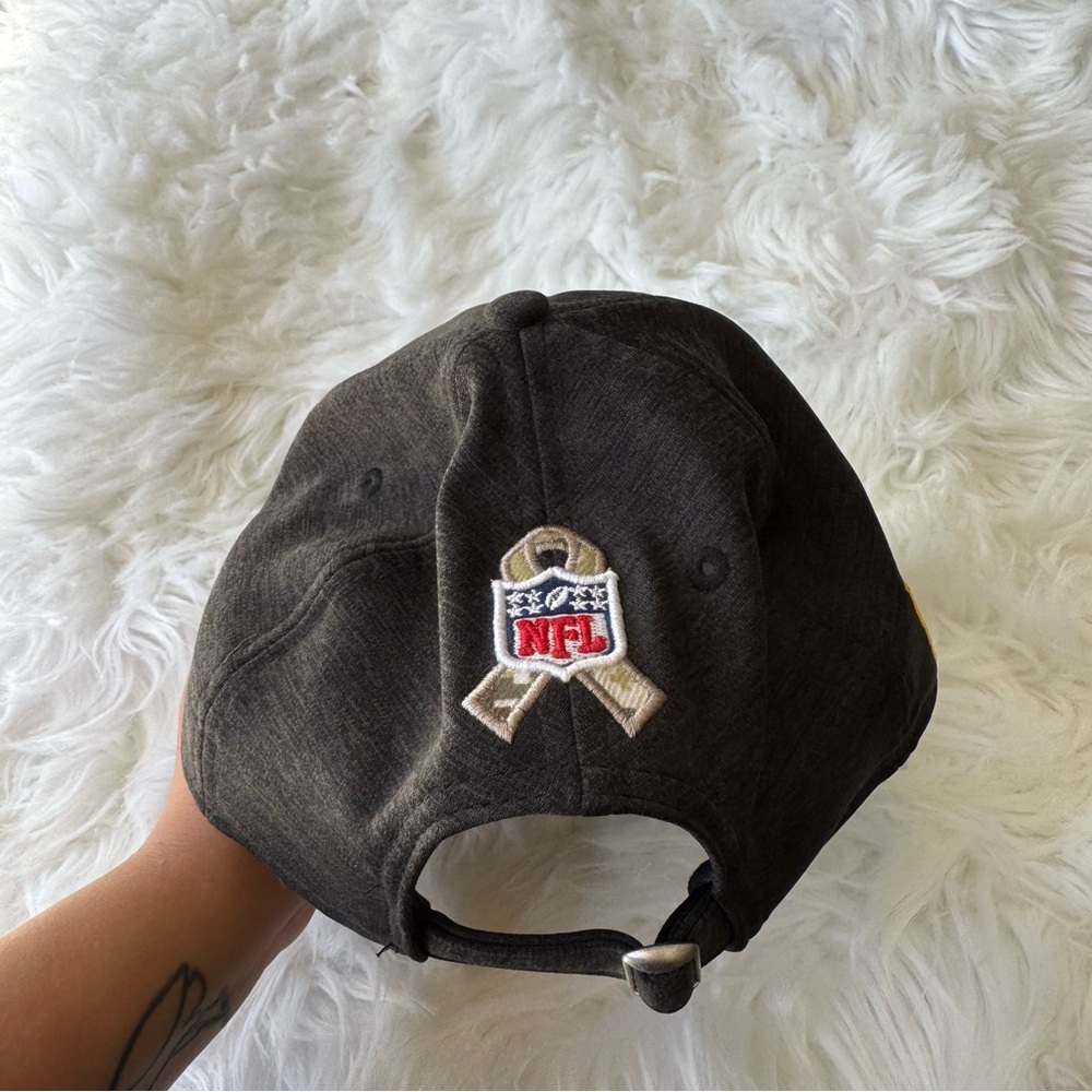 New Era Dallas Cowboys Camo Salute to Service 9FIFTY Snapback Adjustable Cap - Picture 3 of 5
